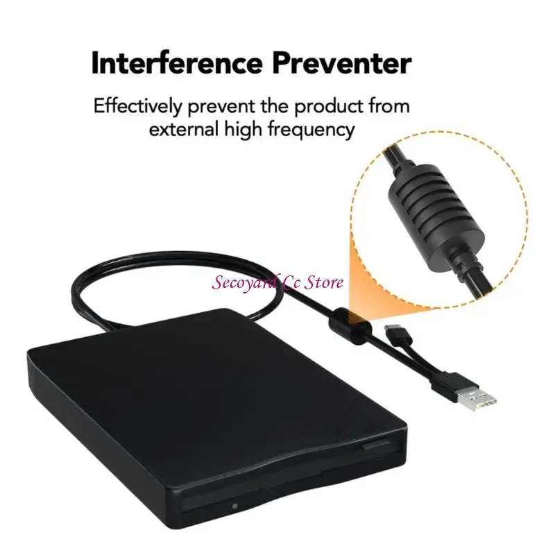 N3UC 3.5" USB Floppy Disk Drive for Widely Data Processing Enthusiasts
N3UC 3.5" USB Floppy Disk Drive for Widely Data Processing Enthusiasts