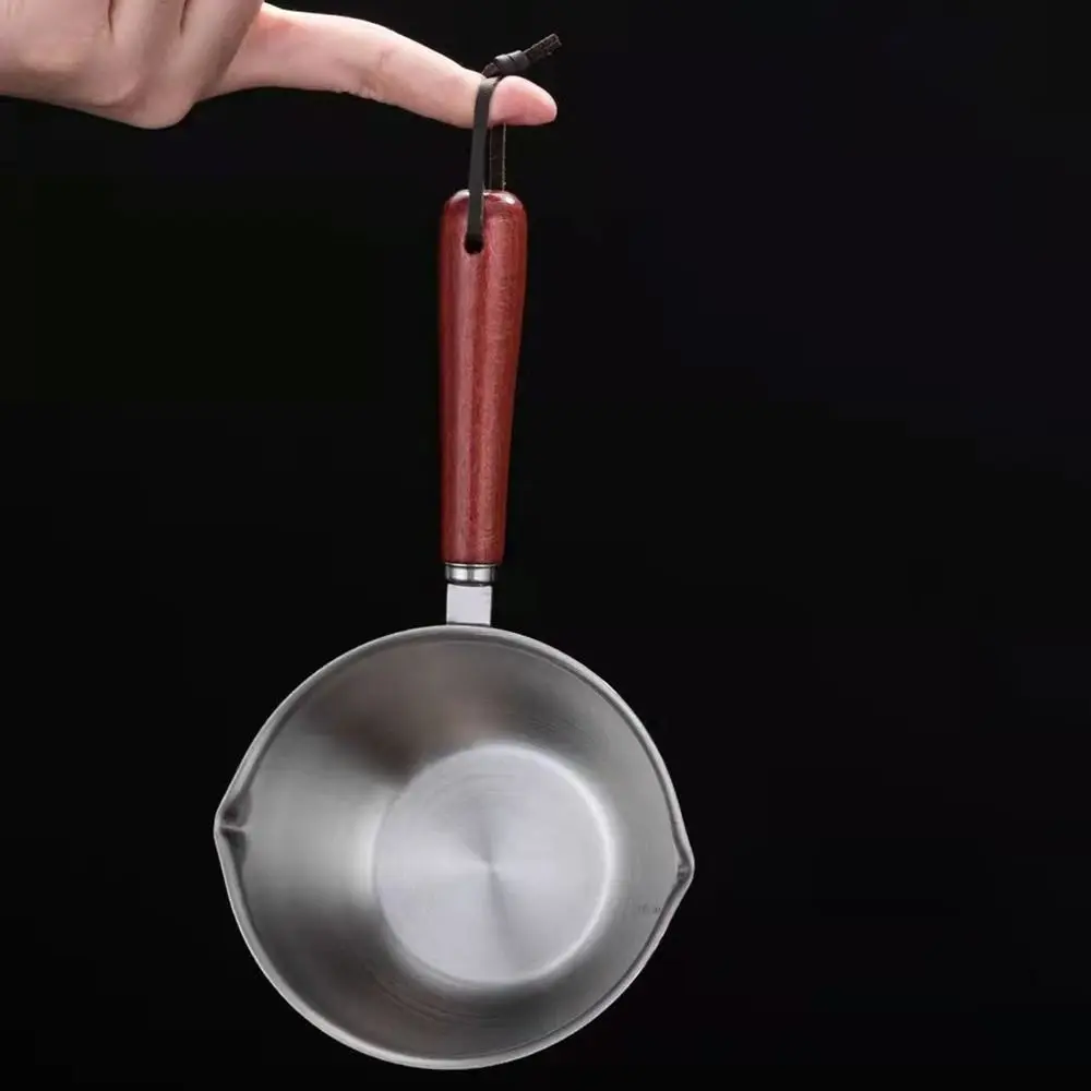Small Gravy Cooking Pot Stainless Steel Frying Melting Pot Milk Pot Mini Sauce Pan Chocolate Melting Pan
Small Gravy Cooking Pot Stainless Steel Frying Melting Pot Milk Pot Mini Sauce Pan Chocolate Melting Pan