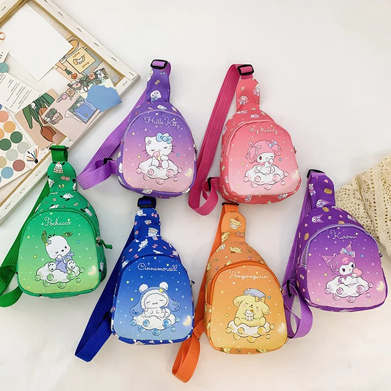 1PC Starry Sky Sanrio Shoulder Bag Anime Chest Bag HelloKitty Kuromi Pochacco Cinnamoroll Crossbody Bags Gift For Kids
1PC Starry Sky Sanrio Shoulder Bag Anime Chest Bag HelloKitty Kuromi Pochacco Cinnamoroll Crossbody Bags Gift For Kids