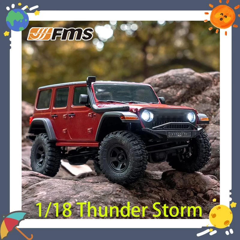 Fms 1/18 Thunder Storm Ez11804 Моделирование дистанционного управления Внедорожник Альпинистская машина Радиоуправляемая модель автомобиля
Fms 1/18 Thunder Storm Ez11804 Моделирование дистанционного управления Внедорожник Альпинистская машина Радиоуправляемая модель автомобиля