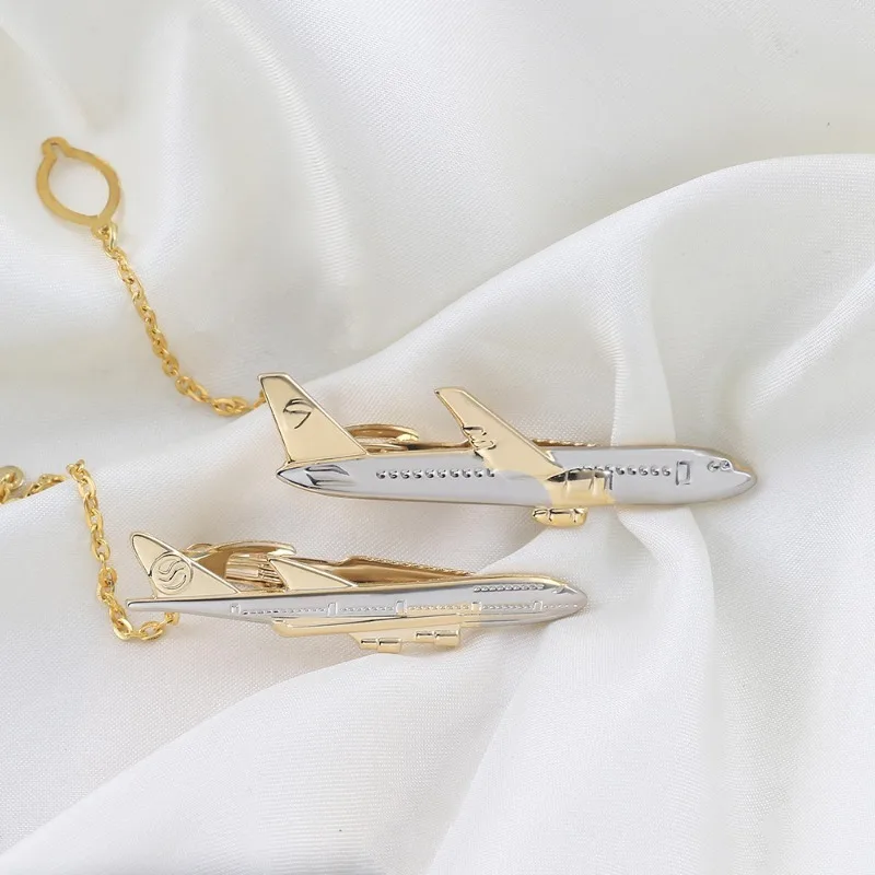 Fashion Classic Airplane Aegis Warship Shape Men Tie Clip Stainless Steel Wedding Gift Business Necktie Pin
Fashion Classic Airplane Aegis Warship Shape Men Tie Clip Stainless Steel Wedding Gift Business Necktie Pin