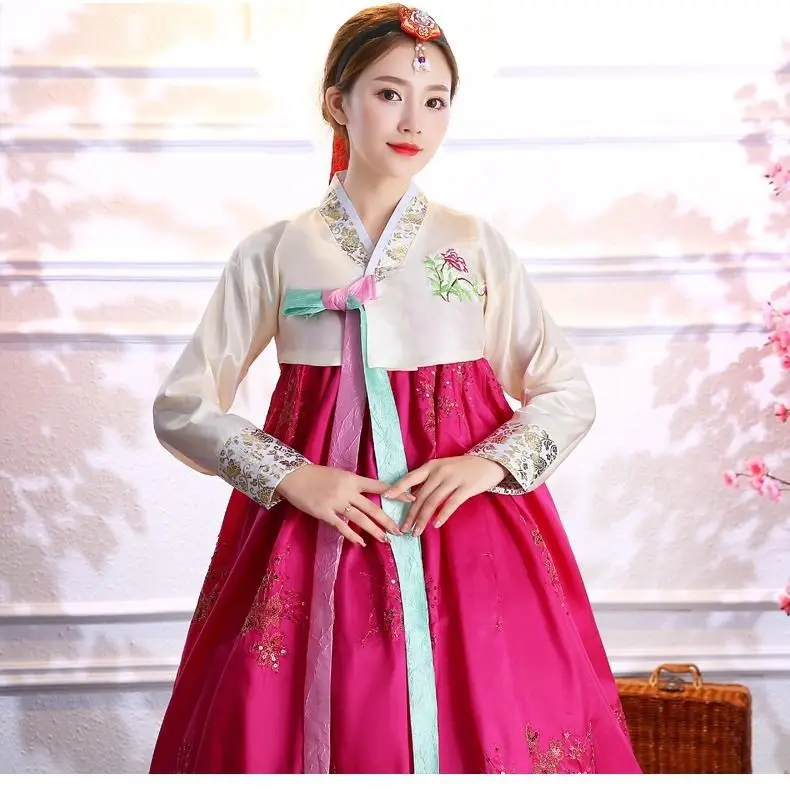 5Color Korean Fashion Ancient Costumes Women Hanbok Dress Traditional Party Asian Palace Cosplay Performance Clothing 한복
5Color Korean Fashion Ancient Costumes Women Hanbok Dress Traditional Party Asian Palace Cosplay Performance Clothing 한복