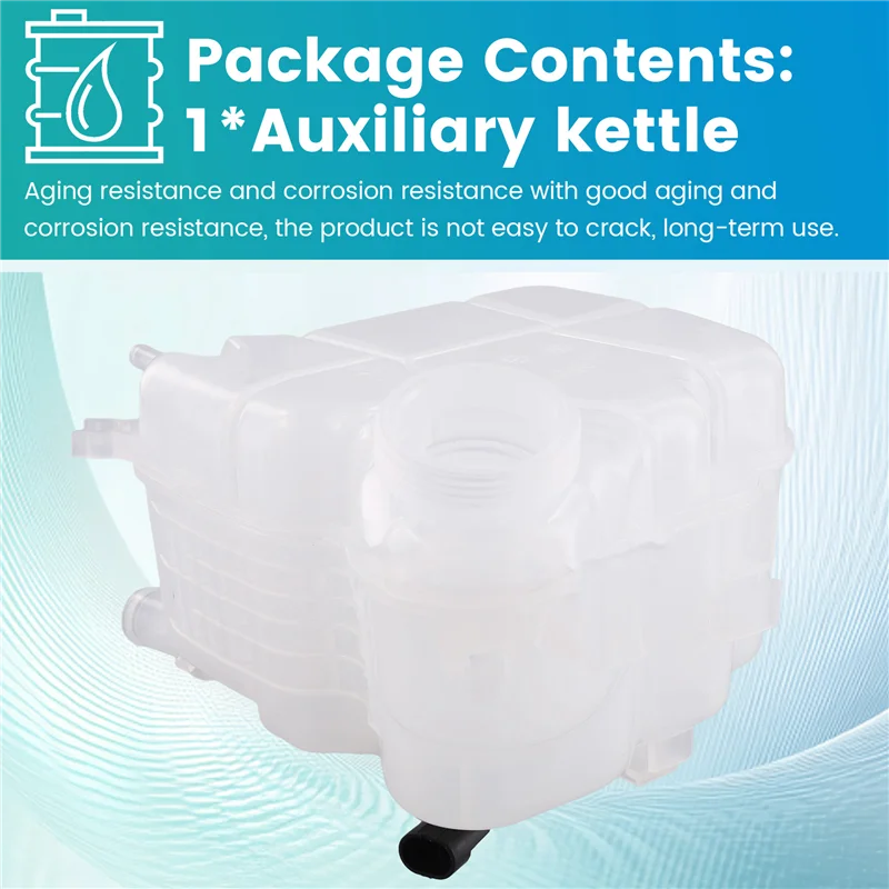 A85E-Antifreeze Expansion Tank Auxiliary Kettle 1304017 13304127 For OPEL VAUXHALL 47892
A85E-Antifreeze Expansion Tank Auxiliary Kettle 1304017 13304127 For OPEL VAUXHALL 47892