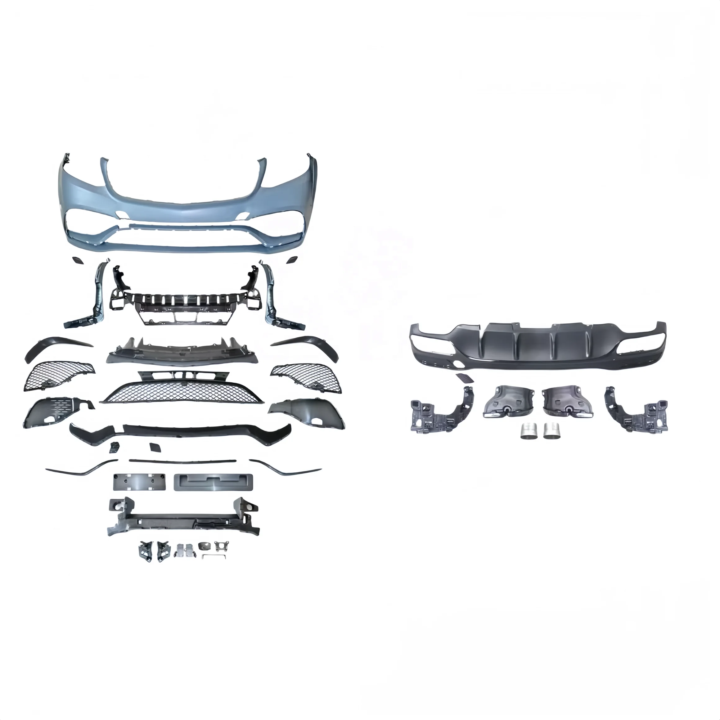 Dream Garage GLS63 Body Kit For GLS X166 Upgrade To GLS63 A Mg Front Bumper Diffuser Exhaust Tips Car Parts
Dream Garage GLS63 Body Kit For GLS X166 Upgrade To GLS63 A Mg Front Bumper Diffuser Exhaust Tips Car Parts
