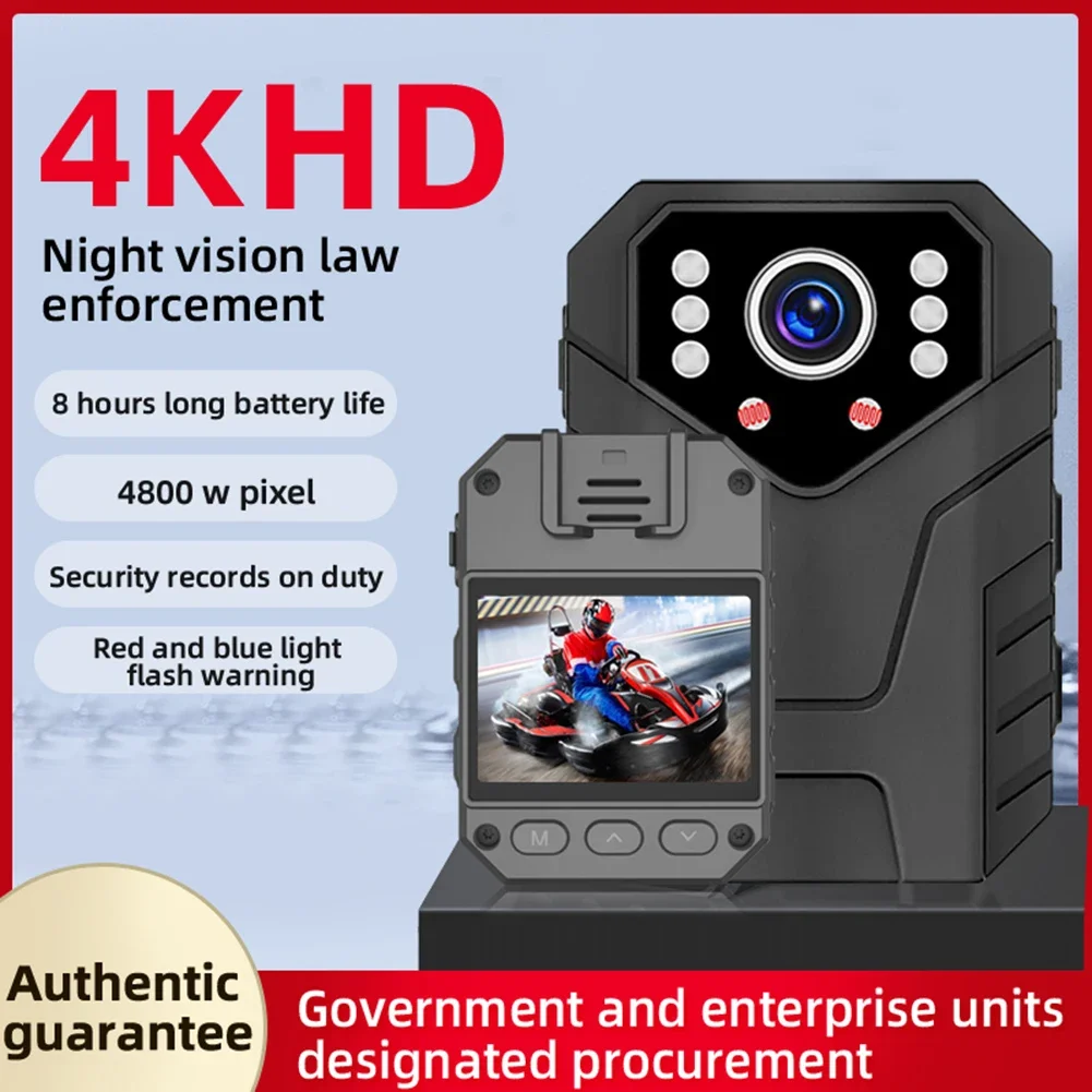 4K Mini Body Camera Full HD 1080P 2 Inch IPS Touch Screen Night Vision Video Recorder Security Guard Police Body Mini Cam New
4K Mini Body Camera Full HD 1080P 2 Inch IPS Touch Screen Night Vision Video Recorder Security Guard Police Body Mini Cam New