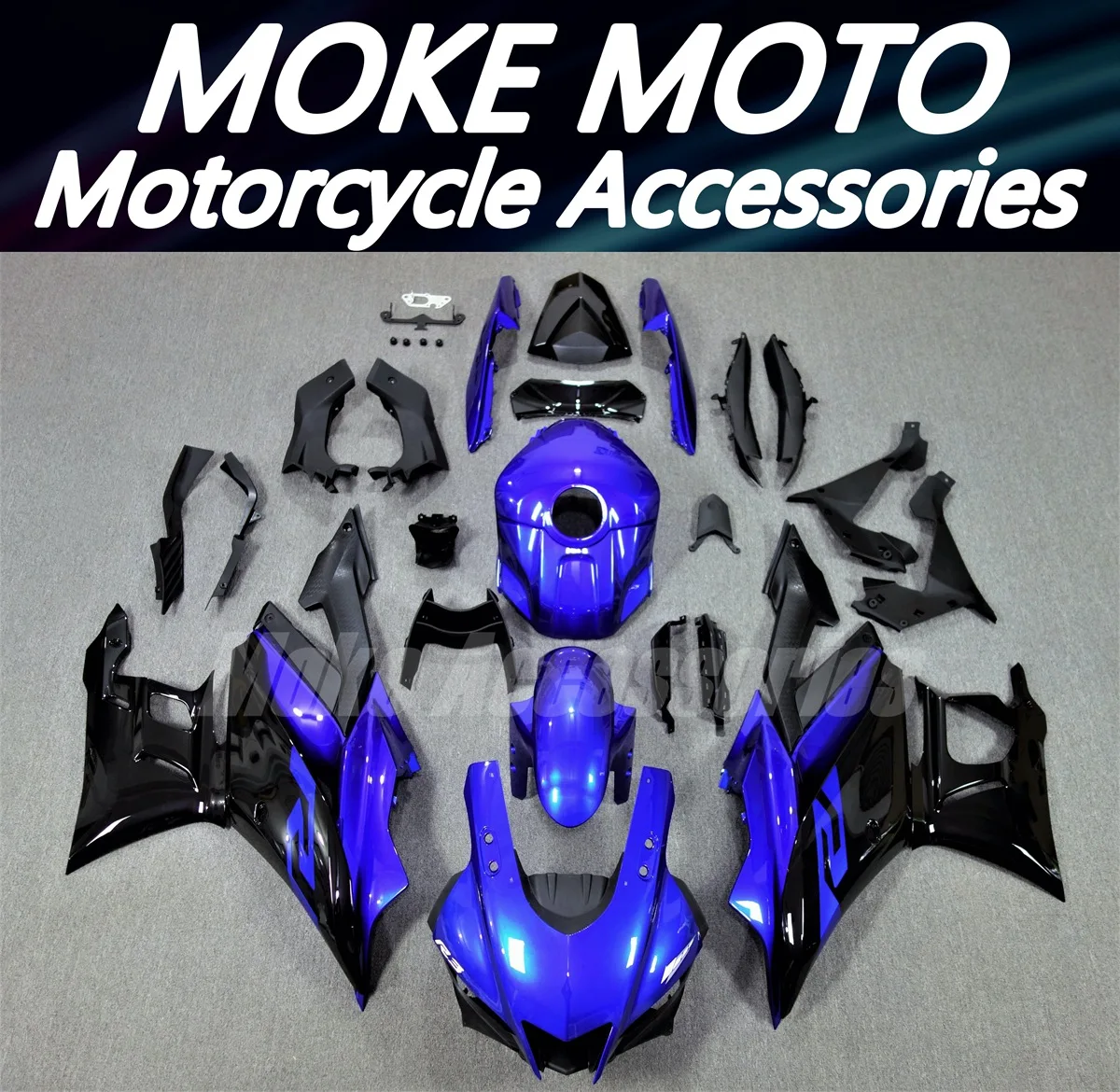 Moke moto Motorcycle Fairings Kit Fit For YZF R25 R3 2019 2020 2021 2022 2023 2024 Bodywork set ABS injection Black Blue
Moke moto Motorcycle Fairings Kit Fit For YZF R25 R3 2019 2020 2021 2022 2023 2024 Bodywork set ABS injection Black Blue