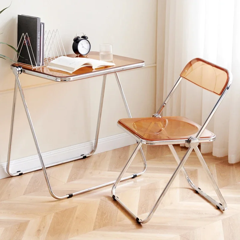 Art Style Transparent Folding Table Acrylic Bedroom Balcony Table And Chair Modern Simple Household Portable Office Furniture
Art Style Transparent Folding Table Acrylic Bedroom Balcony Table And Chair Modern Simple Household Portable Office Furniture