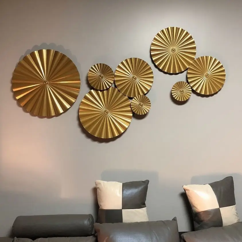 Modern wall sticking decoration light luxury iron art metal Restaurants hotels hall background home decor Creative sets Crafts
Modern wall sticking decoration light luxury iron art metal Restaurants hotels hall background home decor Creative sets Crafts