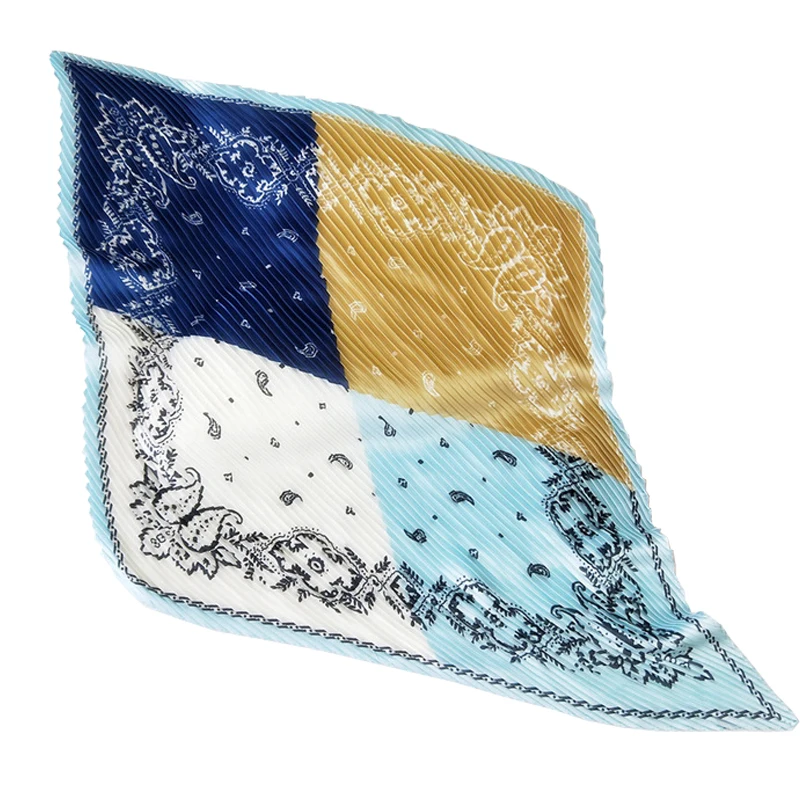 Fashion Bright Color Paisley Printing Imitation Silk Scarves For Women Pleated Silk Scarf Ladies Thin Summer Women Neck Scarfs
Fashion Bright Color Paisley Printing Imitation Silk Scarves For Women Pleated Silk Scarf Ladies Thin Summer Women Neck Scarfs