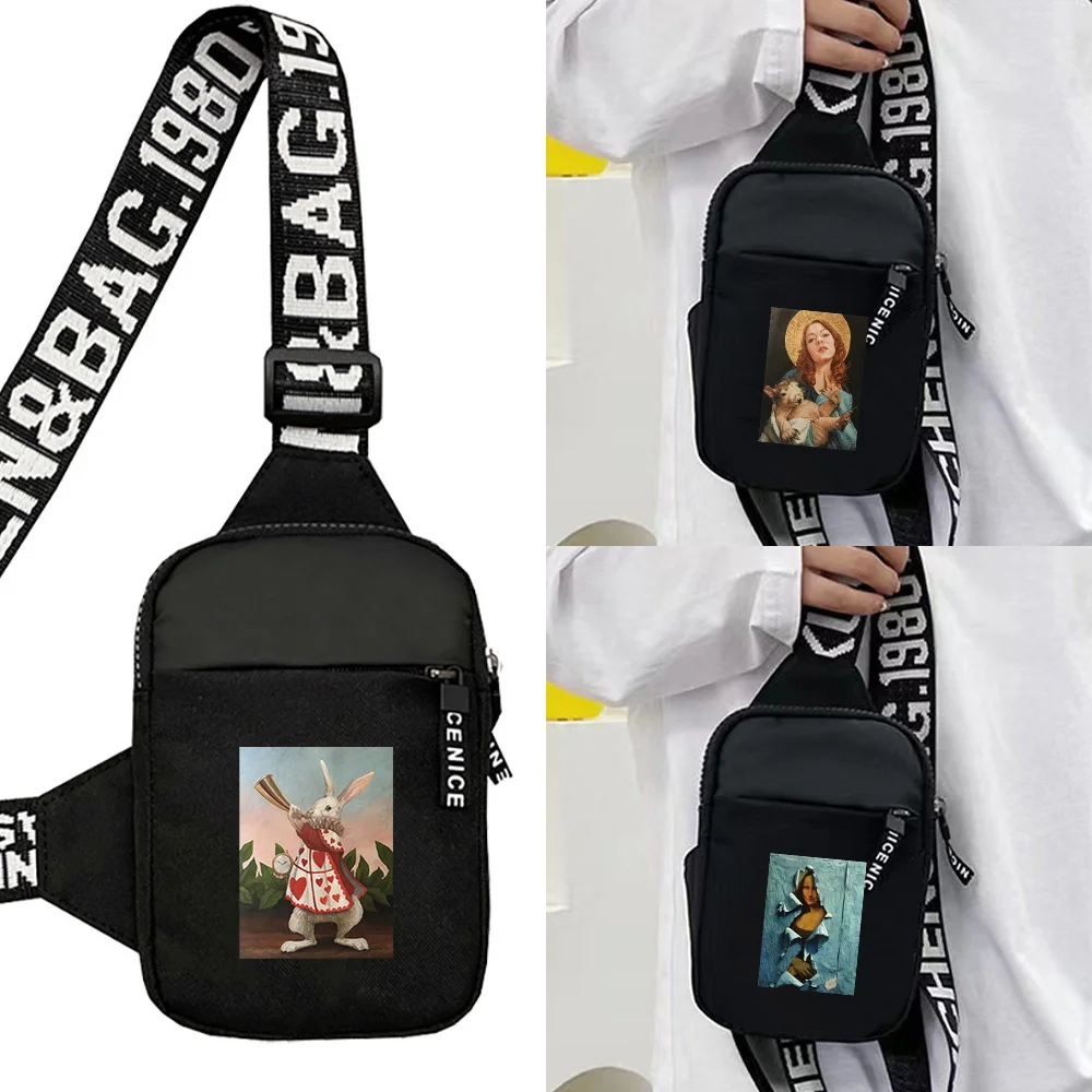 Chest Bag Trendy Men's Crossbody Travel Hiking Funny Printing Series Large Capacity Multi-functional Fitness Yoga Pack
Chest Bag Trendy Men's Crossbody Travel Hiking Funny Printing Series Large Capacity Multi-functional Fitness Yoga Pack