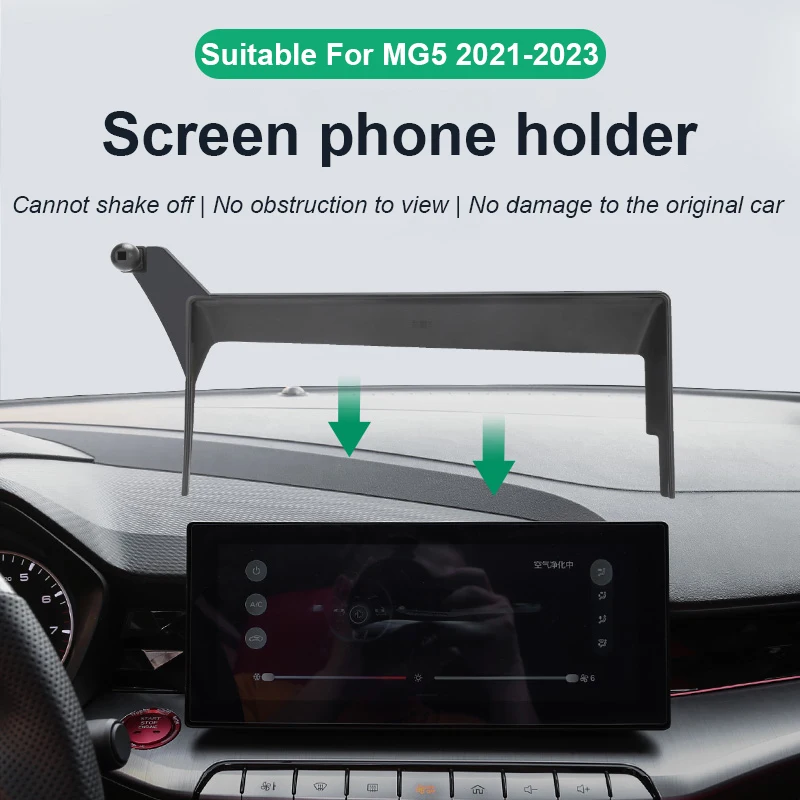 For MG MG5 2021 2022 2023 Special Car Screen Phone Holder Base Black Wireless Charger Navigation Modification Interior 12.3 Inch
For MG MG5 2021 2022 2023 Special Car Screen Phone Holder Base Black Wireless Charger Navigation Modification Interior 12.3 Inch