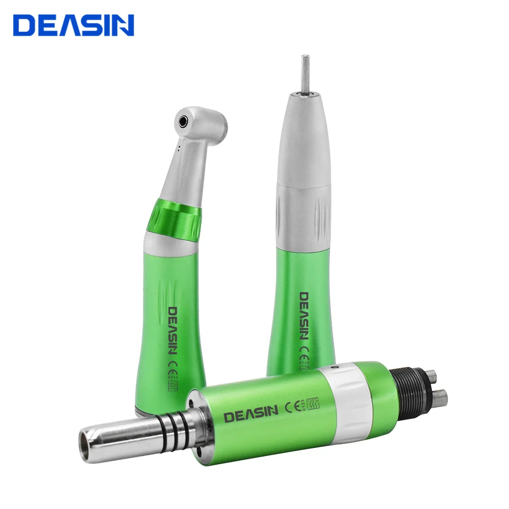 2/4Hole Green Dental Low Speed Handpiece Kit Air Turbine Straight Contra Angle Air Motor Inner Water Spray Dental Equipment Tool
2/4Hole Green Dental Low Speed Handpiece Kit Air Turbine Straight Contra Angle Air Motor Inner Water Spray Dental Equipment Tool