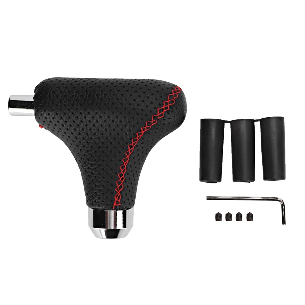 Universal Manual Automatic Shift Knob Head with Button Modification Accessory Car Modification Accessory