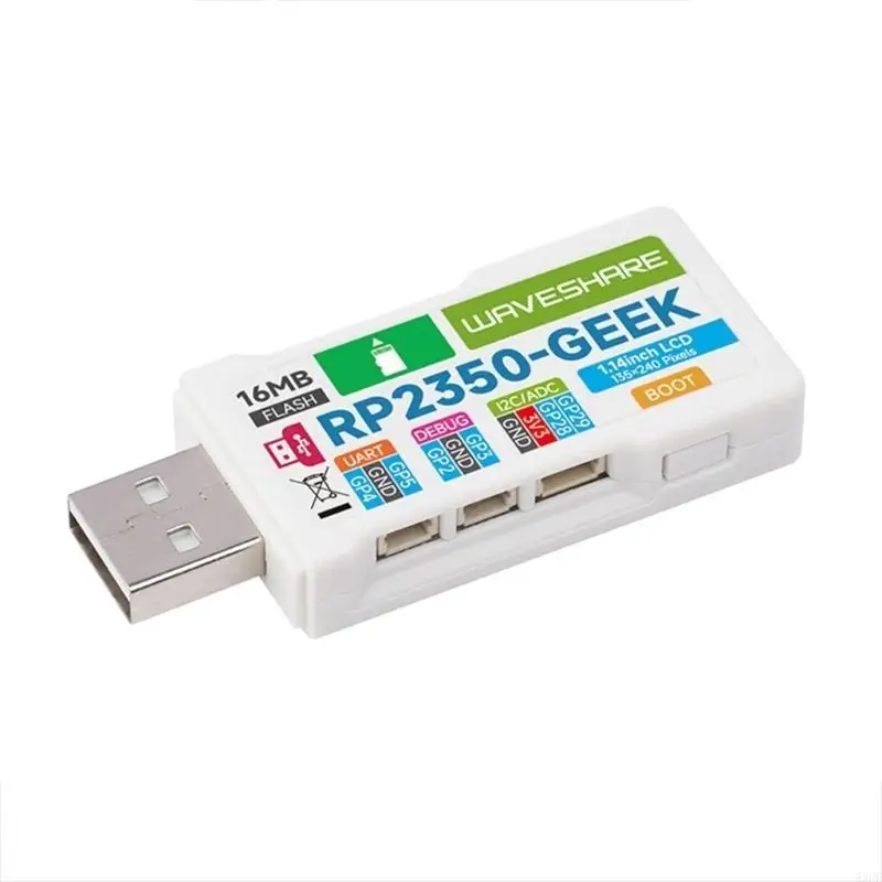 RP2350 Development Board with 14Inch LCD and USB Debugging Support for Educational and DIY Innovations 83CF
RP2350 Development Board with 14Inch LCD and USB Debugging Support for Educational and DIY Innovations 83CF
