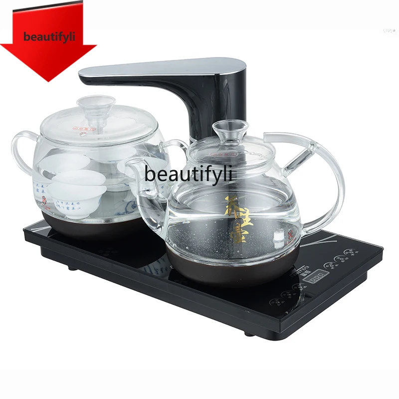 A61 Electric Kettle Tea Set Kombucha Intelligent Automatic Water Feeding Tea Table Embedded
A61 Electric Kettle Tea Set Kombucha Intelligent Automatic Water Feeding Tea Table Embedded