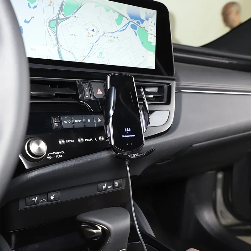 For Lexus ES 2021 2022 2023 Car Phone Holder Wireless Charge Mobile Phones Mount Navigation Bracket GPS Support 360 Rotation
For Lexus ES 2021 2022 2023 Car Phone Holder Wireless Charge Mobile Phones Mount Navigation Bracket GPS Support 360 Rotation