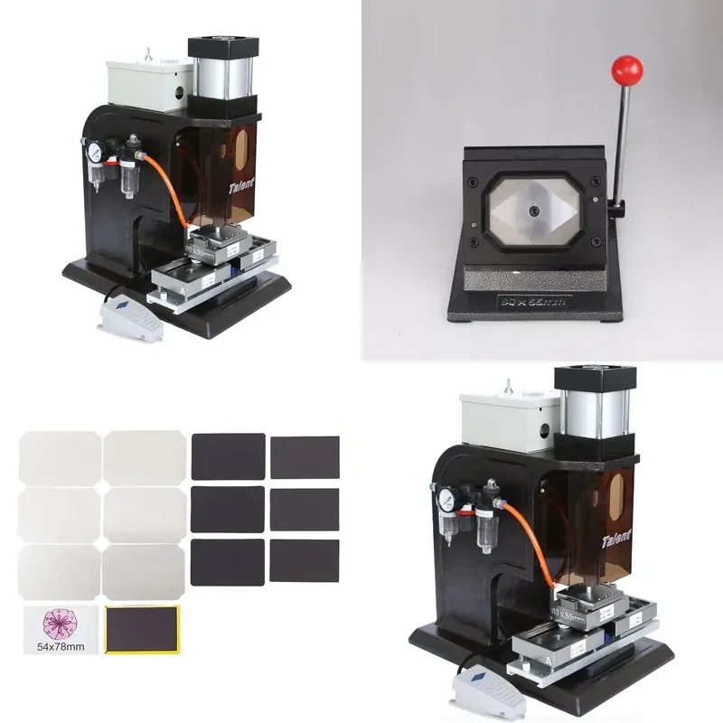 Wholesale high quality rectangular 54x78mm semi-automatic pneumatic photo magnet button press button making machine
Wholesale high quality rectangular 54x78mm semi-automatic pneumatic photo magnet button press button making machine