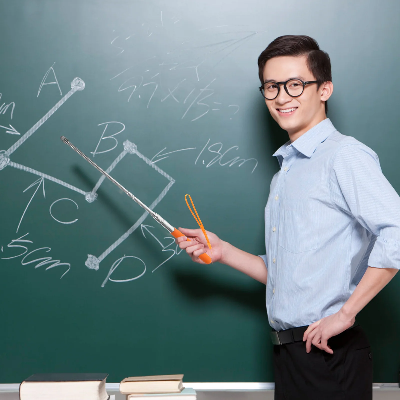 Extendable Teaching Stick Whiteboard Blackboard Pointer For Teachers Classroom Training Presentations Conference Guide Tool
Extendable Teaching Stick Whiteboard Blackboard Pointer For Teachers Classroom Training Presentations Conference Guide Tool