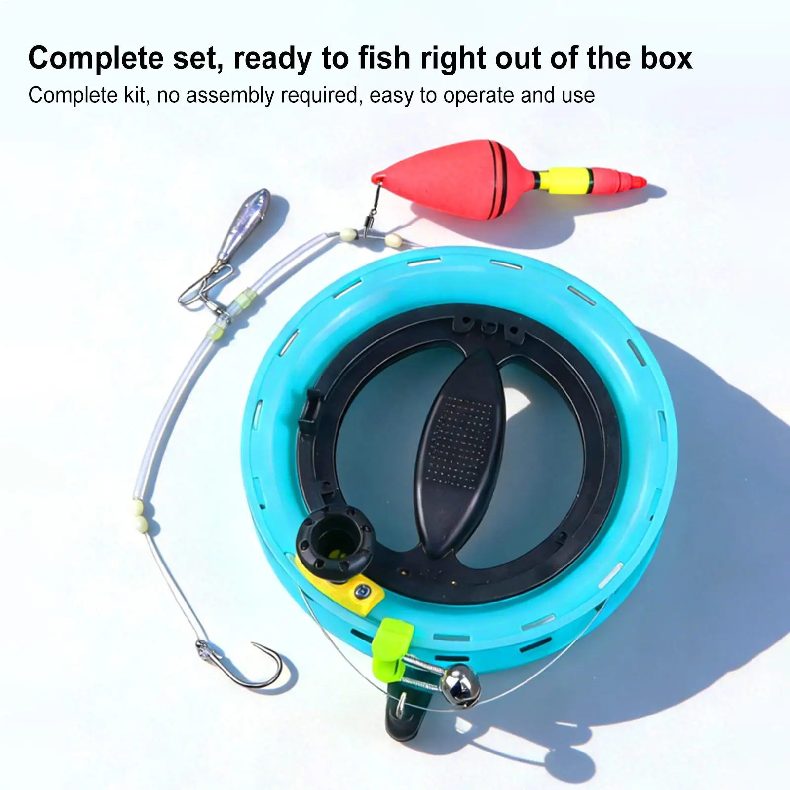 Fish Reel Hand Spool Heavy Duty Double Bell Trout Fishing Reels Kit For Saltwater Boat Pier Sea Lake River Kayak Outdoor Men
Fish Reel Hand Spool Heavy Duty Double Bell Trout Fishing Reels Kit For Saltwater Boat Pier Sea Lake River Kayak Outdoor Men