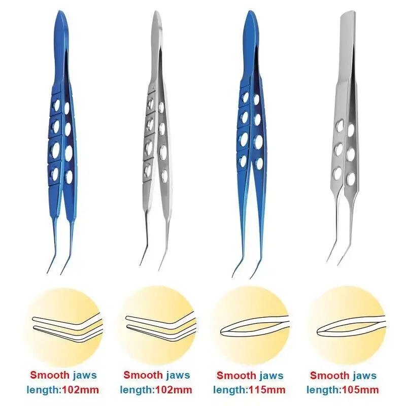 Stainless/Titanium Lens Implantation Forceps Mcpherson Lens Forceps Eye Tweezers Autoclavable Ophthalmic Eye Instrument
Stainless/Titanium Lens Implantation Forceps Mcpherson Lens Forceps Eye Tweezers Autoclavable Ophthalmic Eye Instrument