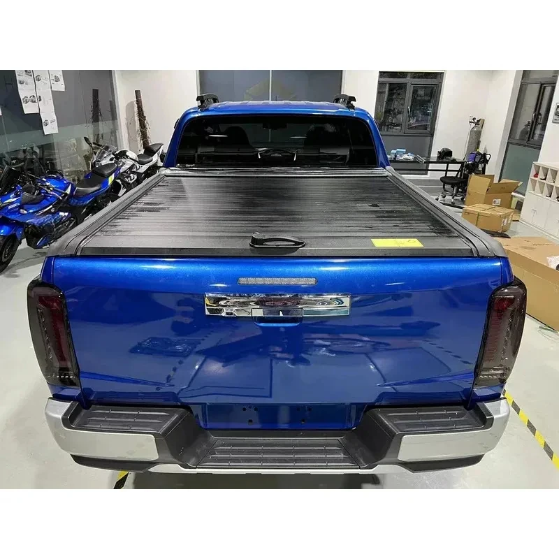 Roller Lid Shutter Pickup Truck Bed Cover Hard Aluminum Retractable Tonneau Cover
Roller Lid Shutter Pickup Truck Bed Cover Hard Aluminum Retractable Tonneau Cover