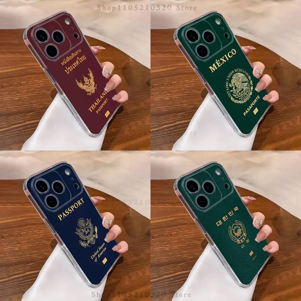 Passports of various countries Phone Case For iPhone 17,16,15,14,13,12,11 Pro,Max,Plus,XR,Mini,E Clear Full-coverage Soft Cover
Passports of various countries Phone Case For iPhone 17,16,15,14,13,12,11 Pro,Max,Plus,XR,Mini,E Clear Full-coverage Soft Cover