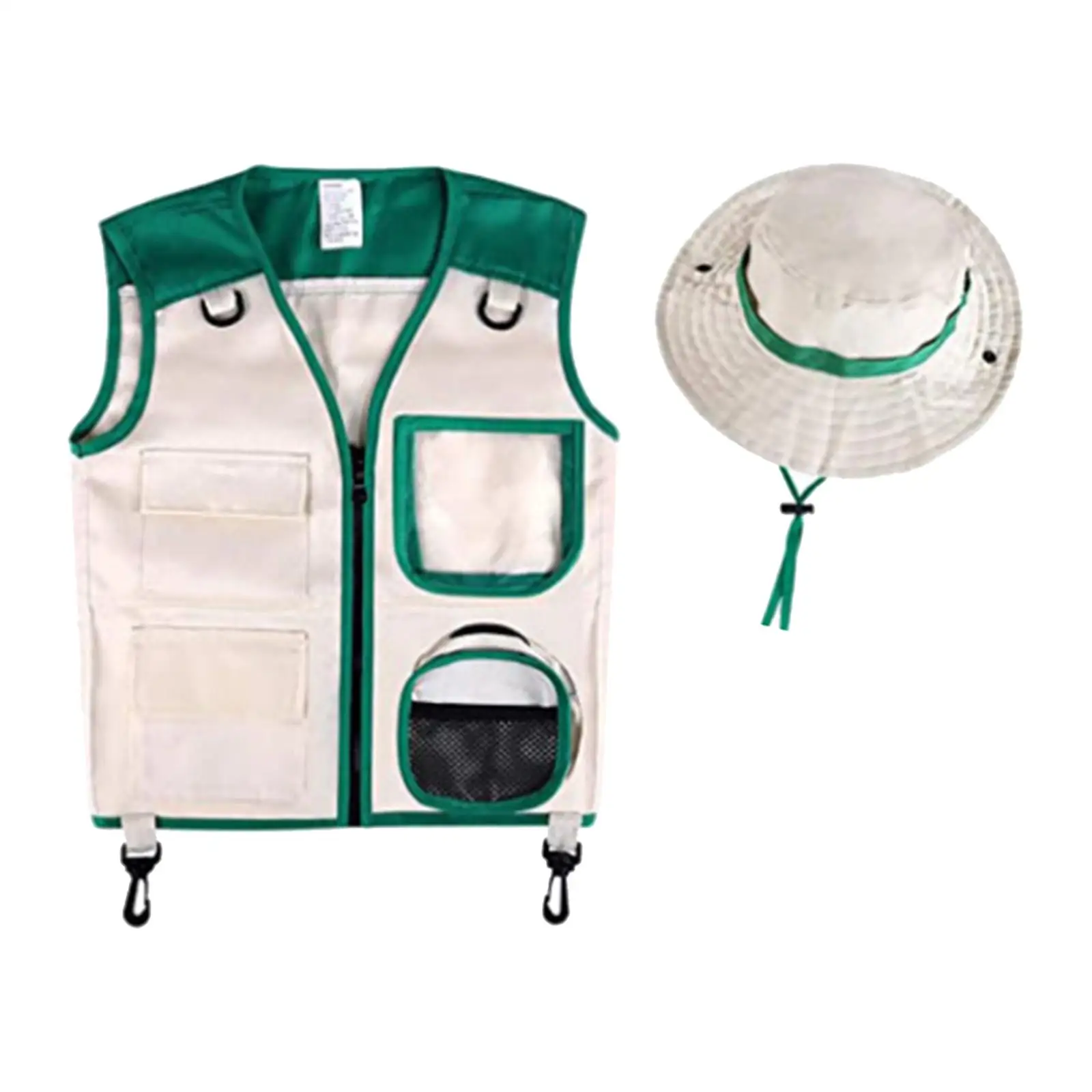 Kids Explorer Kits Dress up Cargo Vest and Hat,Outdoor Adventures,Role Play Camping Gear Props for Kids Children Boys Girls
Kids Explorer Kits Dress up Cargo Vest and Hat,Outdoor Adventures,Role Play Camping Gear Props for Kids Children Boys Girls