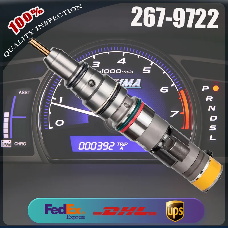 1PC Diesel Common Rail Injector for Caterpillar C7 C9 High Quality Engineering Machinery Engine Part 267-9722
1PC Diesel Common Rail Injector for Caterpillar C7 C9 High Quality Engineering Machinery Engine Part 267-9722