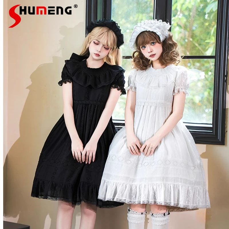Original Design Lolita Dress Set Summer New 2025 Girl's Woman's High Waist Slim Elegant Princess Tea Party Dress Op Vestidos
Original Design Lolita Dress Set Summer New 2025 Girl's Woman's High Waist Slim Elegant Princess Tea Party Dress Op Vestidos