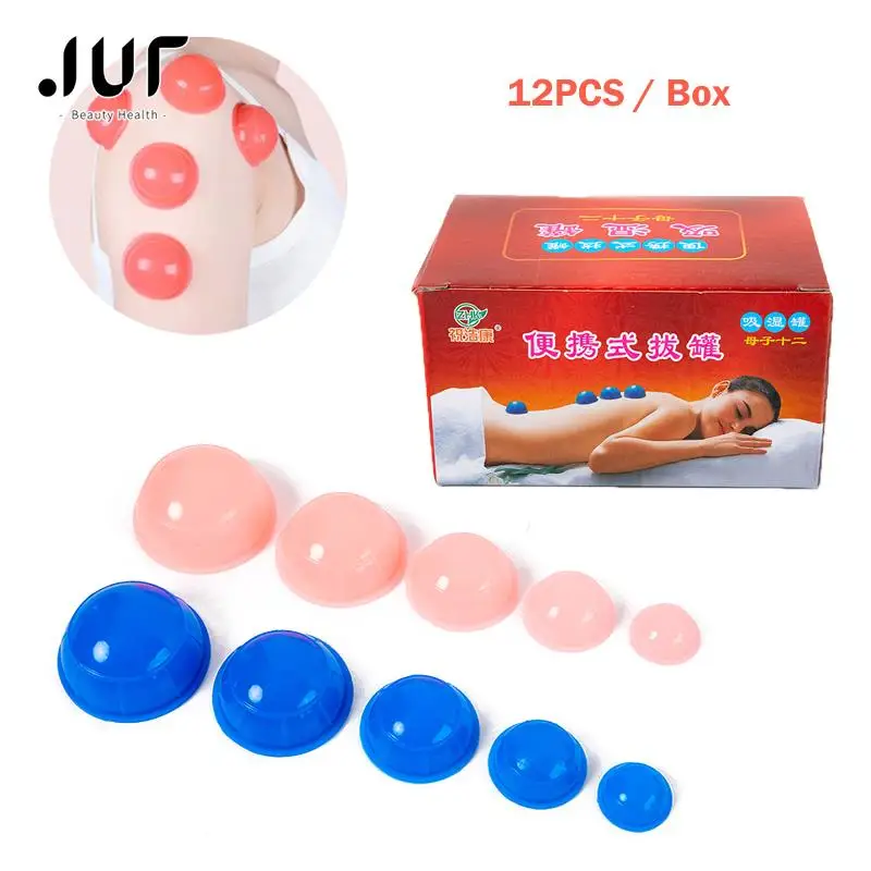 12Pc Silicone Massage Body Cups Anti Cellulite Suction Cup Chinese Vacuum Cuppings Massager for Face Skin Lifting Body Relaxtion
12Pc Silicone Massage Body Cups Anti Cellulite Suction Cup Chinese Vacuum Cuppings Massager for Face Skin Lifting Body Relaxtion