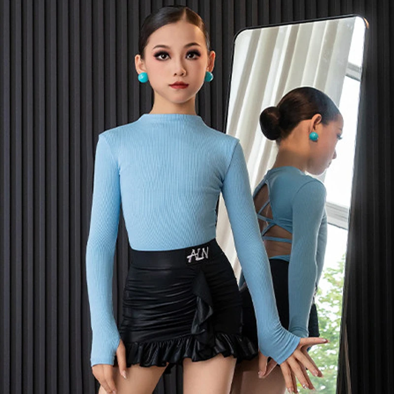 Детские тренировочные костюмы для латинских танцев румбы, костюмы для соревнований по латинским танцам самбы для девочек, детская одежда для выступлений
Детские тренировочные костюмы для латинских танцев румбы, костюмы для соревнований по латинским танцам самбы для девочек, детская одежда для выступлений