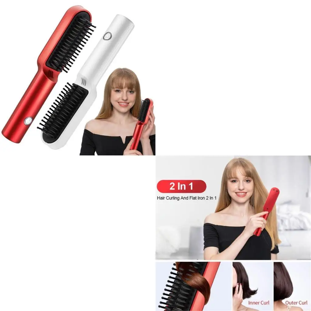 D0AB Hair Straightener Comb Professional Straightener Brush with Anti Scald Design
D0AB Hair Straightener Comb Professional Straightener Brush with Anti Scald Design