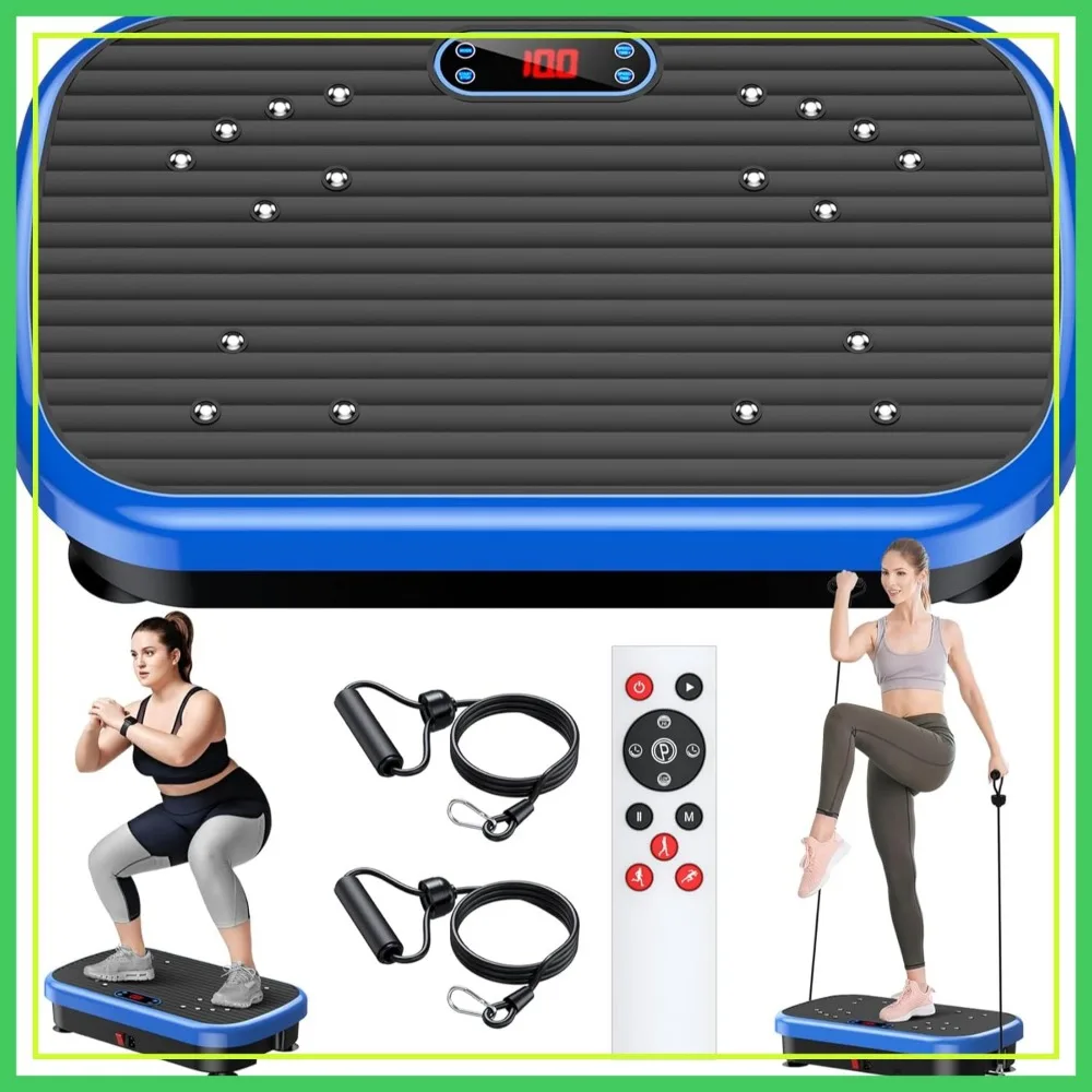 Whole Body Vibration Plate, 180 Speeds Adjustable Vibration Platform for Home Gym, Exercise Machine for Muscle Toning
Whole Body Vibration Plate, 180 Speeds Adjustable Vibration Platform for Home Gym, Exercise Machine for Muscle Toning
