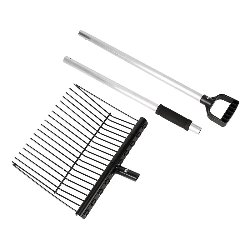Professional Equestrian Equipment Detachable Fork Stable Garden Hand Tools Aluminum Alloy Handle Horse Dung Iron Fork Long Pole
Professional Equestrian Equipment Detachable Fork Stable Garden Hand Tools Aluminum Alloy Handle Horse Dung Iron Fork Long Pole
