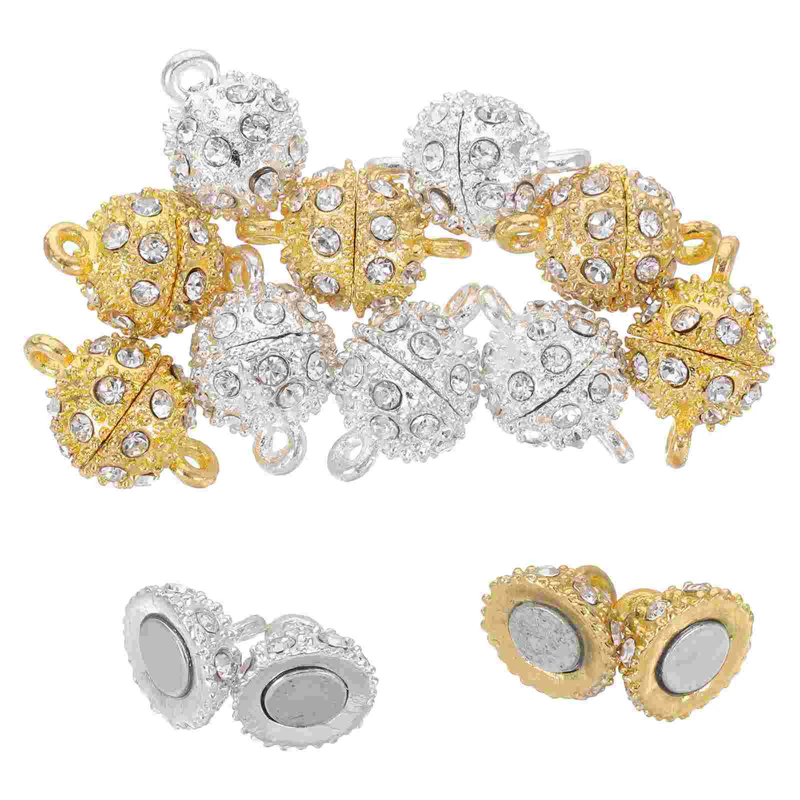 12 Pcs Magnetic Buckle Necklace Clasps and Closures Jewelry Pearl Making Accessory Bracelets DIY Accessories
12 Pcs Magnetic Buckle Necklace Clasps and Closures Jewelry Pearl Making Accessory Bracelets DIY Accessories