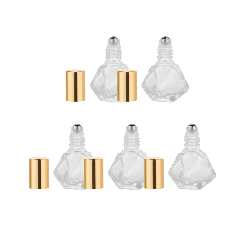 5Pcs Essential Oil Bottle Glass Roll-on Bottle 5Ml -Pointed Star Design Smooth Rolling Ball for Perfume Oils Travel
5Pcs Essential Oil Bottle Glass Roll-on Bottle 5Ml -Pointed Star Design Smooth Rolling Ball for Perfume Oils Travel