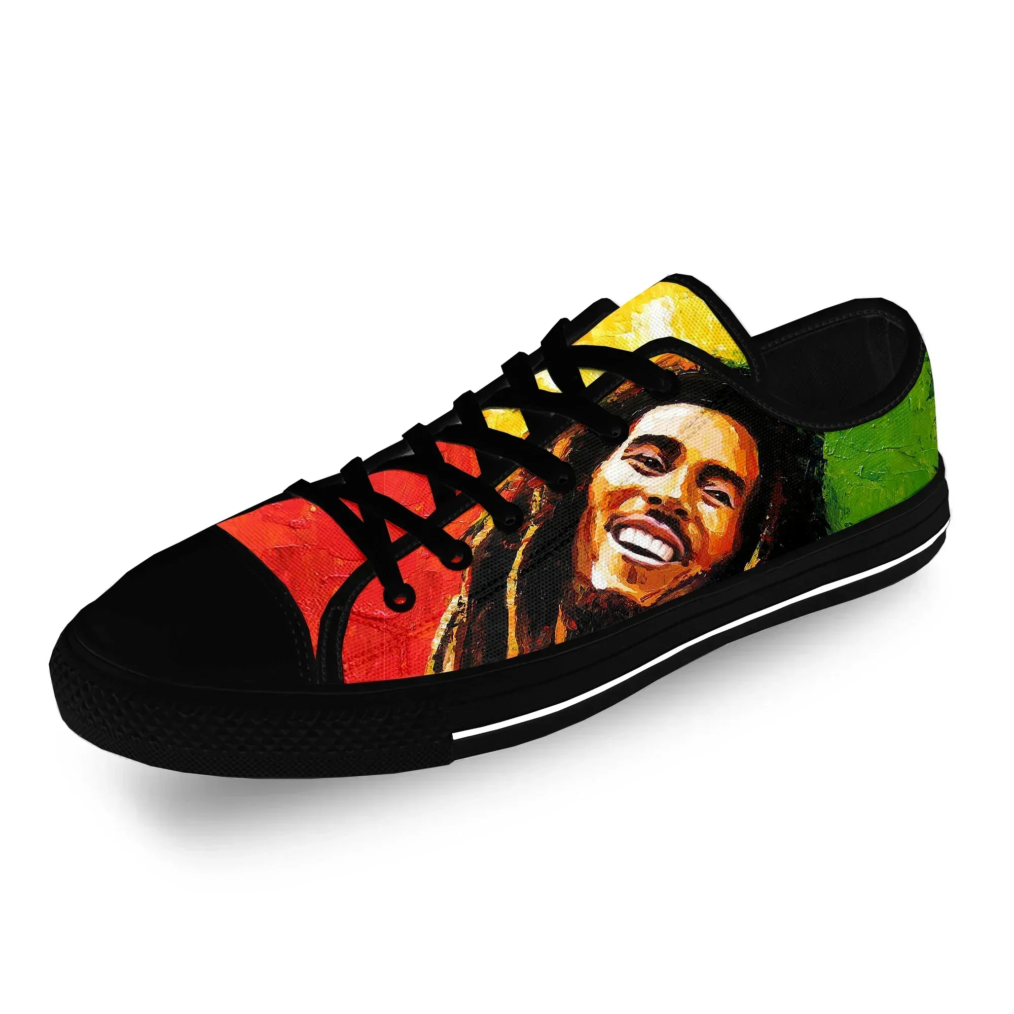 Bob Marley Reggae Star Music Rock Fashion Casual Sneakers Low Top Lightweight Breathable 3D Printed Men Women Canvas Shoes
Bob Marley Reggae Star Music Rock Fashion Casual Sneakers Low Top Lightweight Breathable 3D Printed Men Women Canvas Shoes