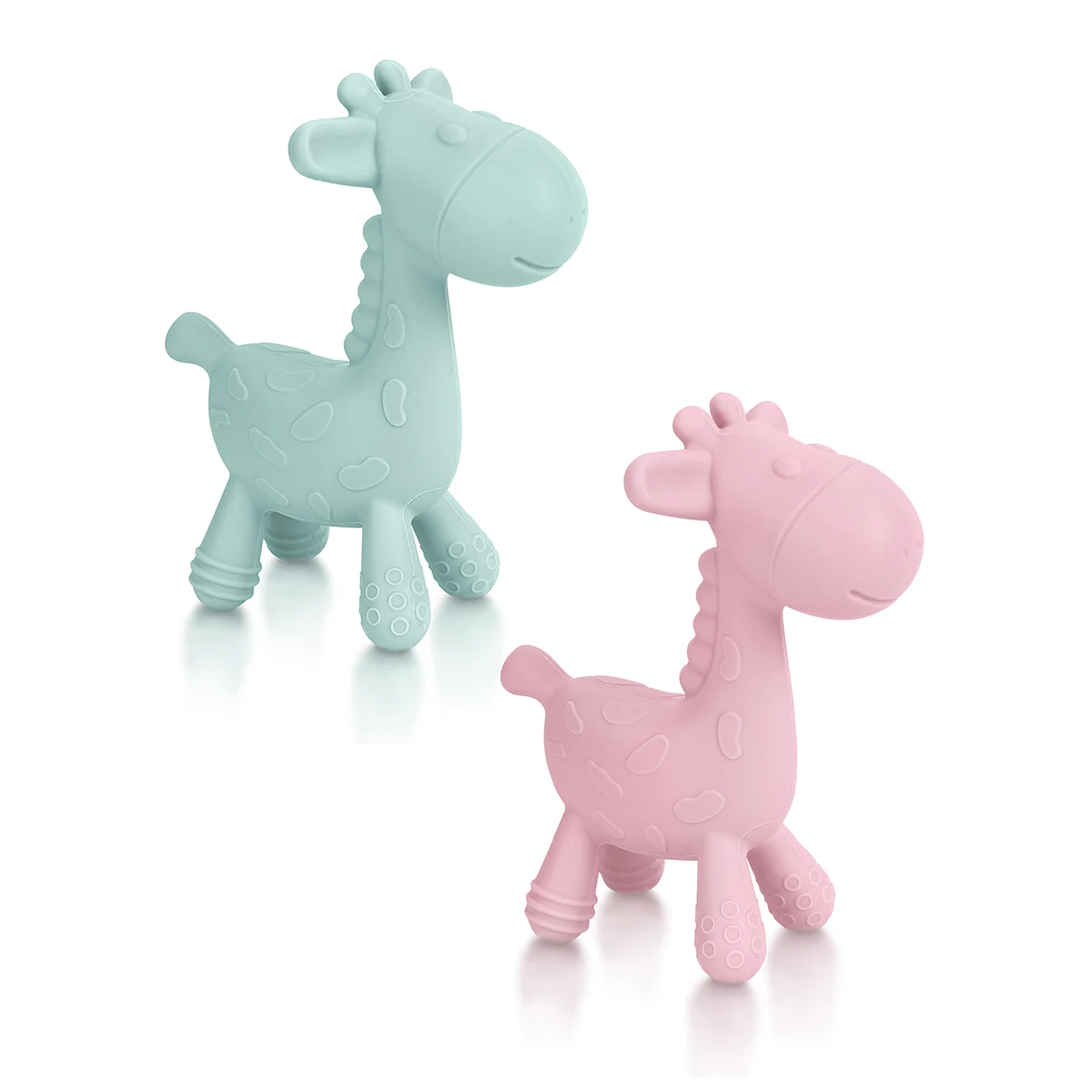 2pcs Silicone Teether Baby Teething Toys Food Grade Cute Deer Shape Baby Teether Health Care Molar Toy Infant Shower Gift
2pcs Silicone Teether Baby Teething Toys Food Grade Cute Deer Shape Baby Teether Health Care Molar Toy Infant Shower Gift