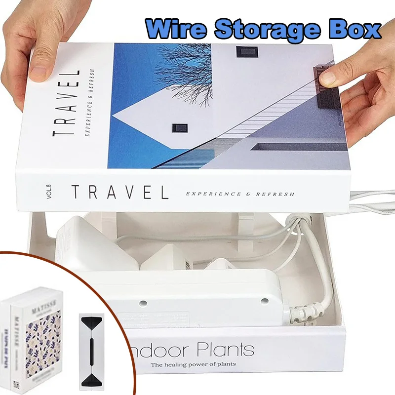 New Book Shaped Wire Organizer - Sofa Bedside Table Book Shaped Wire Storage Tool - Perfect Home Book Shaped Decoration 2025
New Book Shaped Wire Organizer - Sofa Bedside Table Book Shaped Wire Storage Tool - Perfect Home Book Shaped Decoration 2025