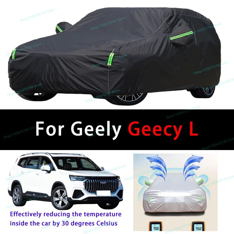 For Geely Geecy L Summer Full Car Covers Outdoor Sun uv Protection Dust Cooling Protective Auto Protective Cover
For Geely Geecy L Summer Full Car Covers Outdoor Sun uv Protection Dust Cooling Protective Auto Protective Cover