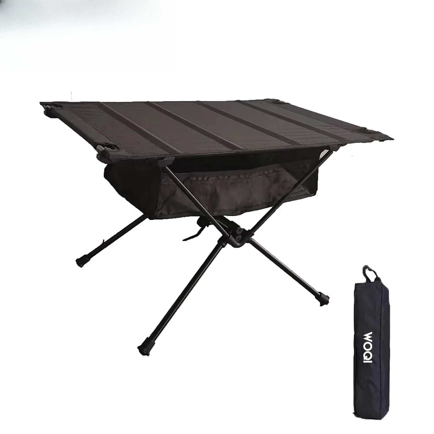 WOQI Black Lightweight Portable Folding Ultra Light Roll Up Mini Aluminum Camping Picnic Table Outdoor Foldable
WOQI Black Lightweight Portable Folding Ultra Light Roll Up Mini Aluminum Camping Picnic Table Outdoor Foldable