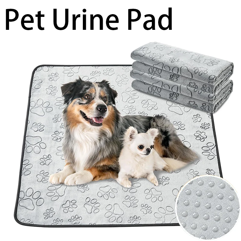 Anti-slip Dog Pee Pad Blanket Reusable Absorbent Diaper Washable Puppy Training Pad Pet Bed Urine Mat for Pet Car Seat Cover
Anti-slip Dog Pee Pad Blanket Reusable Absorbent Diaper Washable Puppy Training Pad Pet Bed Urine Mat for Pet Car Seat Cover
