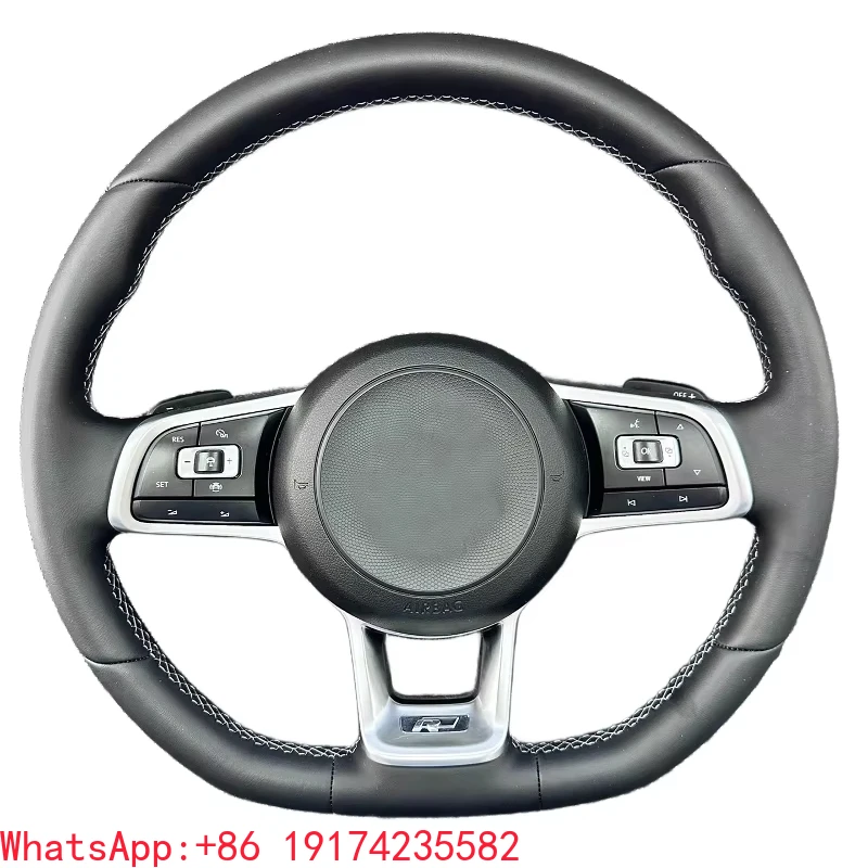 Old Model Upgraded to New Car Steering Wheel, Leather Wrapped for Volkswagen GOLF MK6 MK5 GTI R GTS GTD MK7 POLO Steering Wheel
Old Model Upgraded to New Car Steering Wheel, Leather Wrapped for Volkswagen GOLF MK6 MK5 GTI R GTS GTD MK7 POLO Steering Wheel