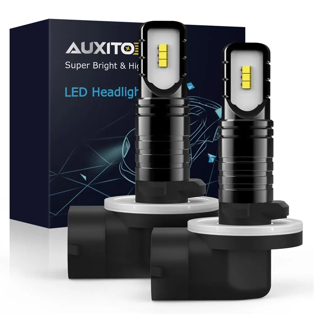 AUXITO 2Pcs Canbus 881 H27W/2 LED Fog Light DRL Driving Lamp Lights H27 H27W Fog Lamp Super White 6000K Mini Car Bulbs 12V CSP
AUXITO 2Pcs Canbus 881 H27W/2 LED Fog Light DRL Driving Lamp Lights H27 H27W Fog Lamp Super White 6000K Mini Car Bulbs 12V CSP