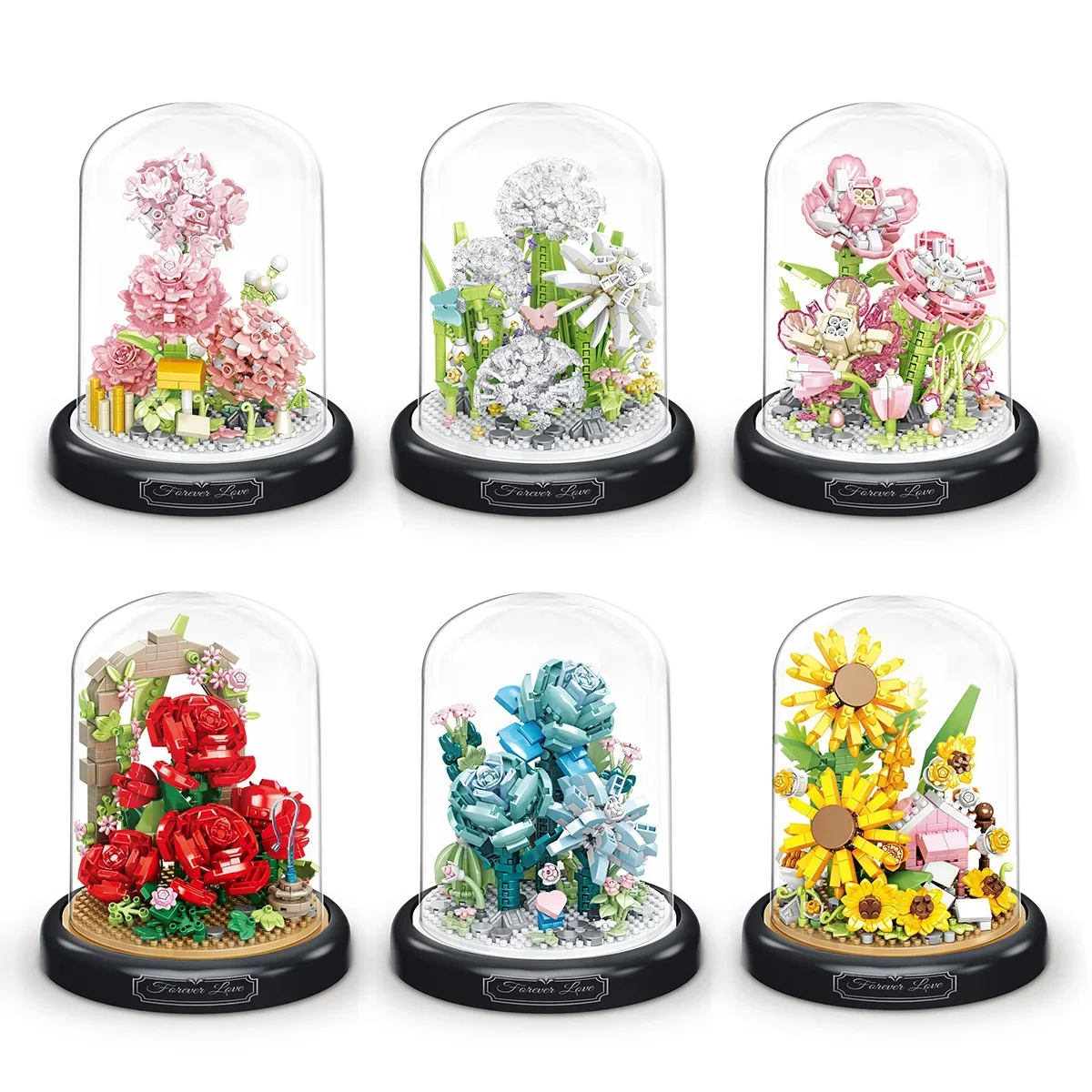 Набор строительных блоков для сборки цветов: розы, подсолнухи, цветы в горшках. Набор для самостоятельной сборки из кирпичиков. Вечные цветы для домашнего декора. Романтический подарок.
Набор строительных блоков для сборки цветов: розы, подсолнухи, цветы в горшках. Набор для самостоятельной сборки из кирпичиков. Вечные цветы для домашнего декора. Романтический подарок.