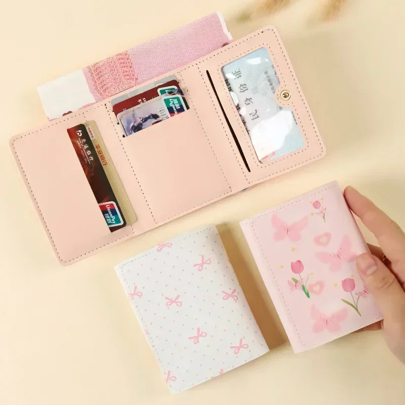 Cartoon Butterfly 3 Fold Wallet Women Small Fresh Coin Purse ID Card Holder Multi-Function Credit Case Clutch Travel Organizer
Cartoon Butterfly 3 Fold Wallet Women Small Fresh Coin Purse ID Card Holder Multi-Function Credit Case Clutch Travel Organizer