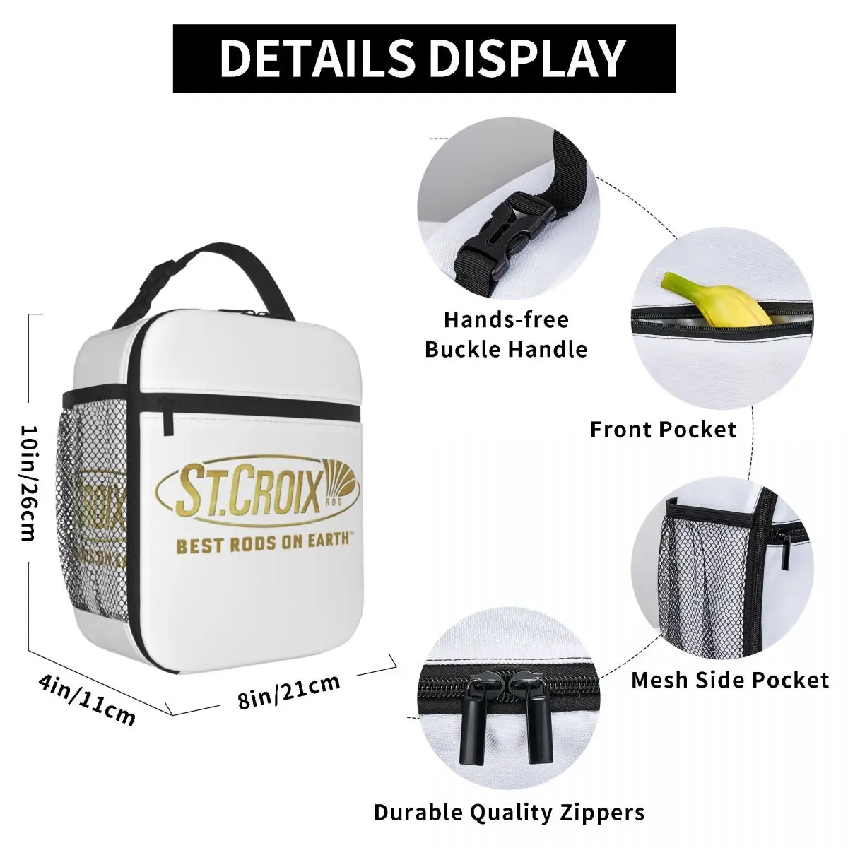 Life Love St Croix Merch Insulated Lunch Bag for Women Bento Storage Food Boxes Portable Container Cooler Thermal Lunch Box Tote
Life Love St Croix Merch Insulated Lunch Bag for Women Bento Storage Food Boxes Portable Container Cooler Thermal Lunch Box Tote