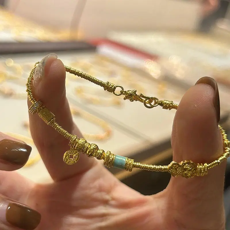 Женский латунный позолоченный браслет с кольцом для бега для женщин, нишевый дизайнерский браслет для семьи и друзей
Женский латунный позолоченный браслет с кольцом для бега для женщин, нишевый дизайнерский браслет для семьи и друзей