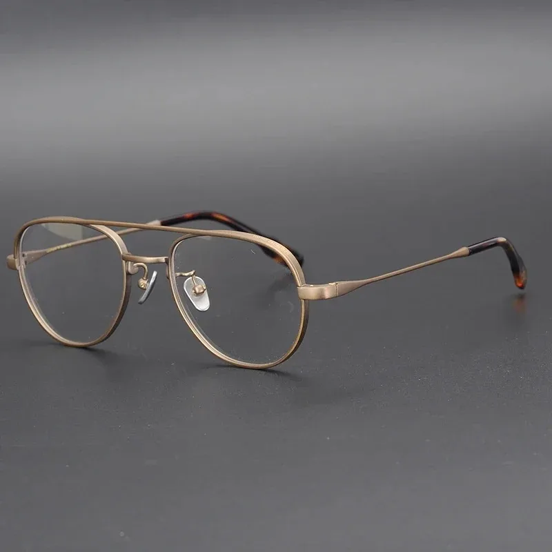 Prescription Handmade Titanium Glasses Frame Men Japanese and Women Pilot Eyeglasses Reading Prescription Ultr-light Eyewear
Prescription Handmade Titanium Glasses Frame Men Japanese and Women Pilot Eyeglasses Reading Prescription Ultr-light Eyewear