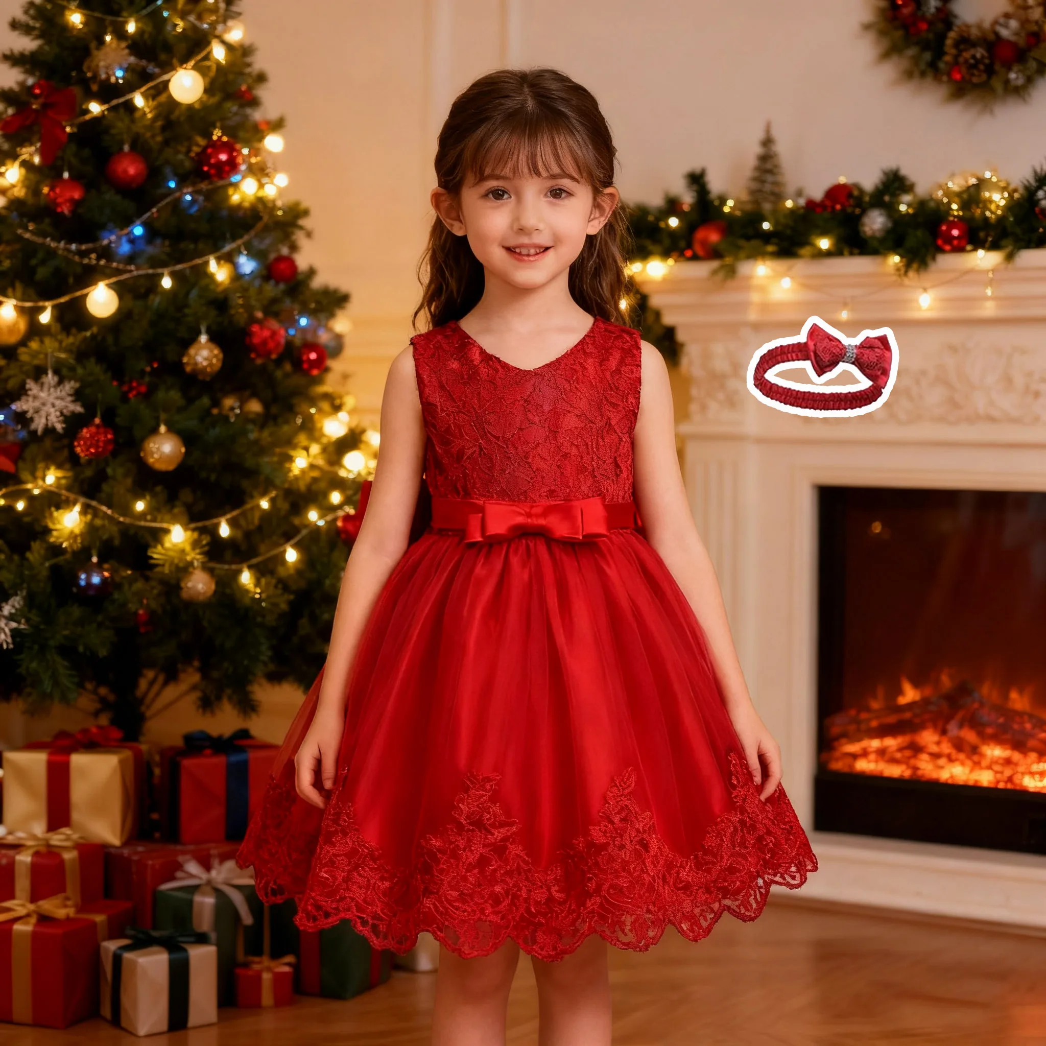 Flower Girl Red Dress Tutu Baby Girls Christmas Dresses Vestidos Birthday Ball Gown Wedding Party Children Clothes 0-8years
Flower Girl Red Dress Tutu Baby Girls Christmas Dresses Vestidos Birthday Ball Gown Wedding Party Children Clothes 0-8years